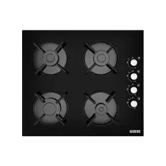 ALVEUS ALV GLS 640 (BLACK) SİYAH OCAK