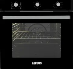 ALVEUS ALV MFA 615 (BLACK) Siyah Fırın – Soğutma Fanlı, Enerji Sınıfı A