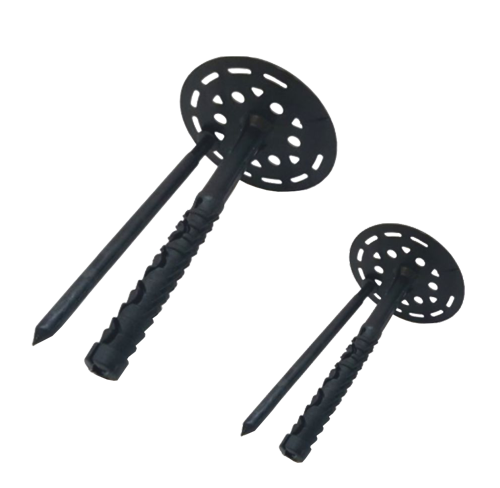 Strafor Mantolama Dübeli Plastik Çivili (500 Adet) – Güvenli Isı Yalıtım Sabitleyici