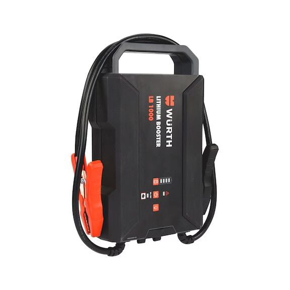 Würth Jump Starter 12V Li-Ion Booster LB 1000 – Güçlü ve Güvenli Akü Takviye Cihazı